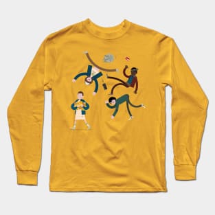 Stranger Things Gang Long Sleeve T-Shirt